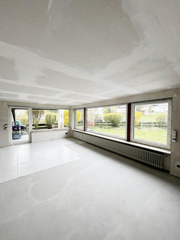 Kunststofffenster Rohbau Innenansicht in Rutesheim
