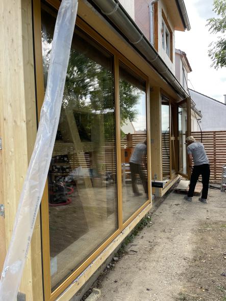 Holzfenster Seitenansicht in Leonberg