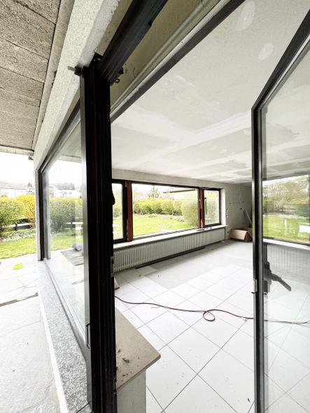 Kunststofffenster Rohbau Innenansicht in Rutesheim