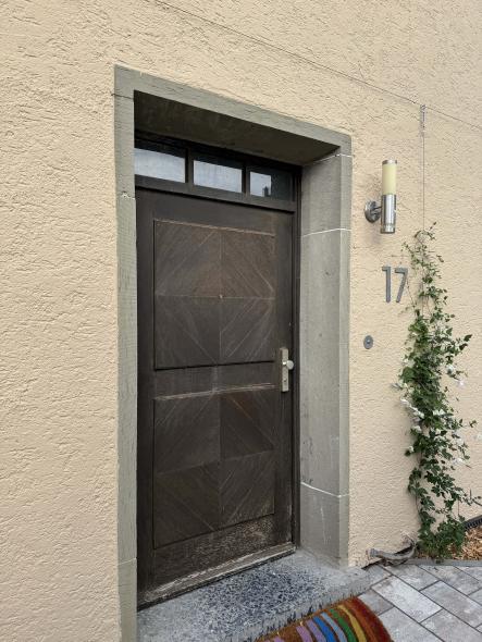 Alte Holzhaustür