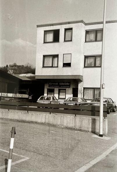 Gebäude Ernst Weidle früher